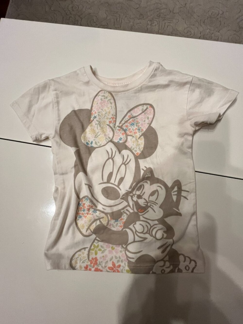 Disney Junior Minnie Mouse & Figaro Cat Shirt 1 (Size 18M)